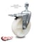 Service Caster 5 Inch Nylon Wheel Swivel 1/2 Inch Threaded Stem Caster Total Lock Brake SCC SCC-TSTTL20S514-NYS-121315 - alternate 1